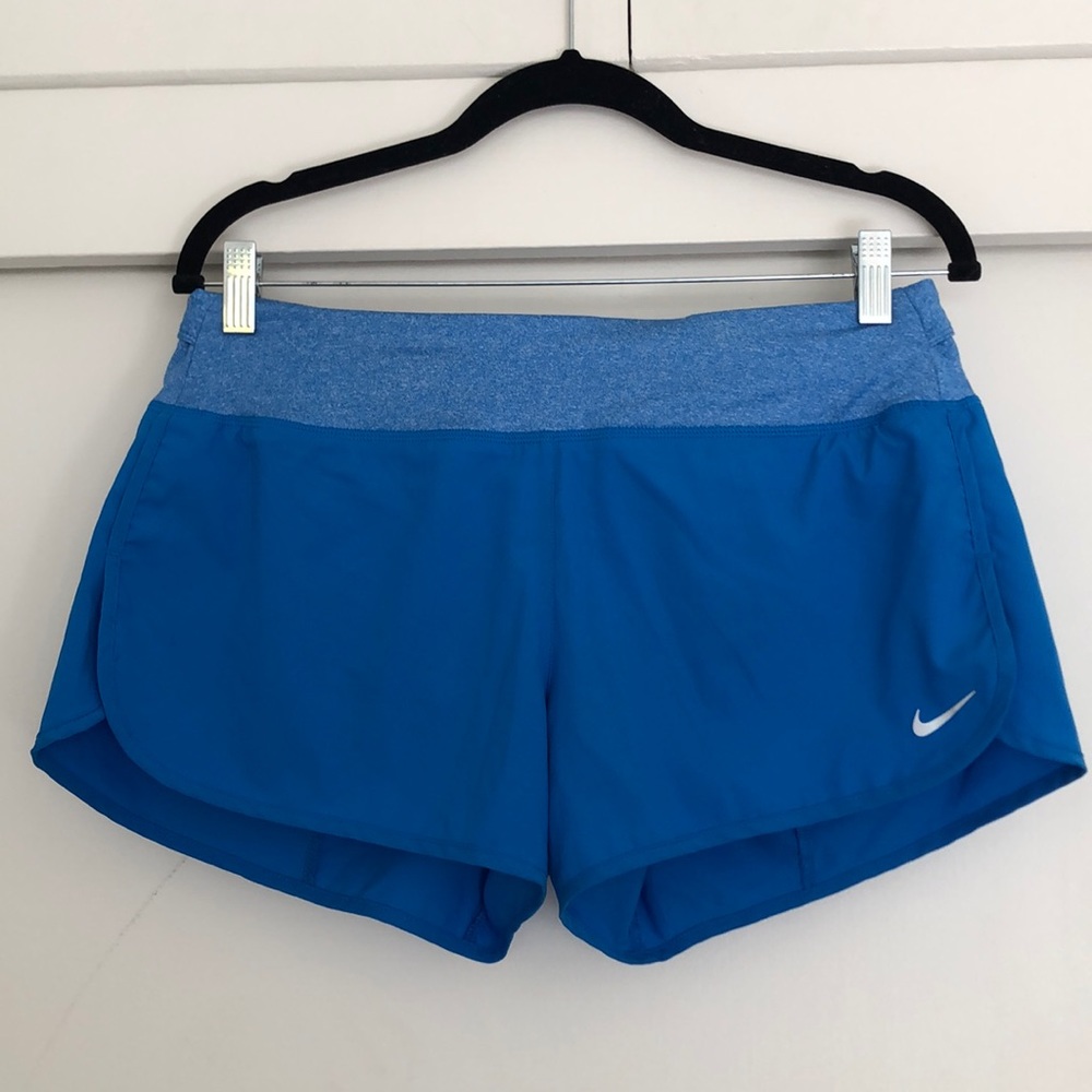 Blue Nike Running Shorts